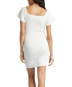 Top 10 ๐งจ Roxy Snow White Square Neck Button-Up Bodycon ๐ Dress - Juniors โญ 5 Top 10 ๐งจ Roxy Snow White Square Neck Button-Up Bodycon ๐ Dress - Juniors โญ -Hot Sale Roxy Shop zu100998200 alt 1 tm1638645387