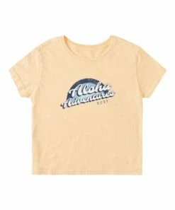 Best reviews of ๐ Roxy Sunburst Orange 'Aloha Adventures' Rainbow Tee - ๐ง Girls โ