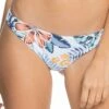 Promo 🎉 Roxy Bright White Soul Floral Beach Classics Cheeky 👙 Bikini Bottoms - Juniors 🌟