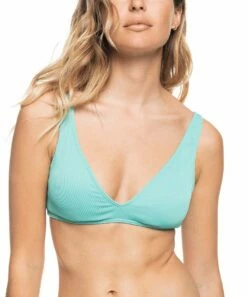 Best deal ๐ Roxy Canton Elongated Triangle ๐ Bikini Top - Juniors ๐งจ