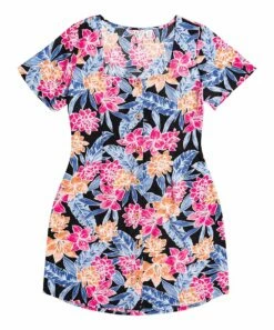 Buy 🌟 Roxy Anthracite Multicolor Tropical Short-Sleeve Square Neck 👗 Dress - Juniors 🔔 9 Buy 🌟 Roxy Anthracite Multicolor Tropical Short-Sleeve Square Neck 👗 Dress - Juniors 🔔 -Hot Sale Roxy Shop zu101873070 alt 3 tm1638985734