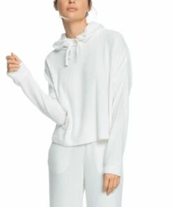 Best deal ๐คฉ Roxy Snow White Comfy Place Hoodie - Juniors ๐