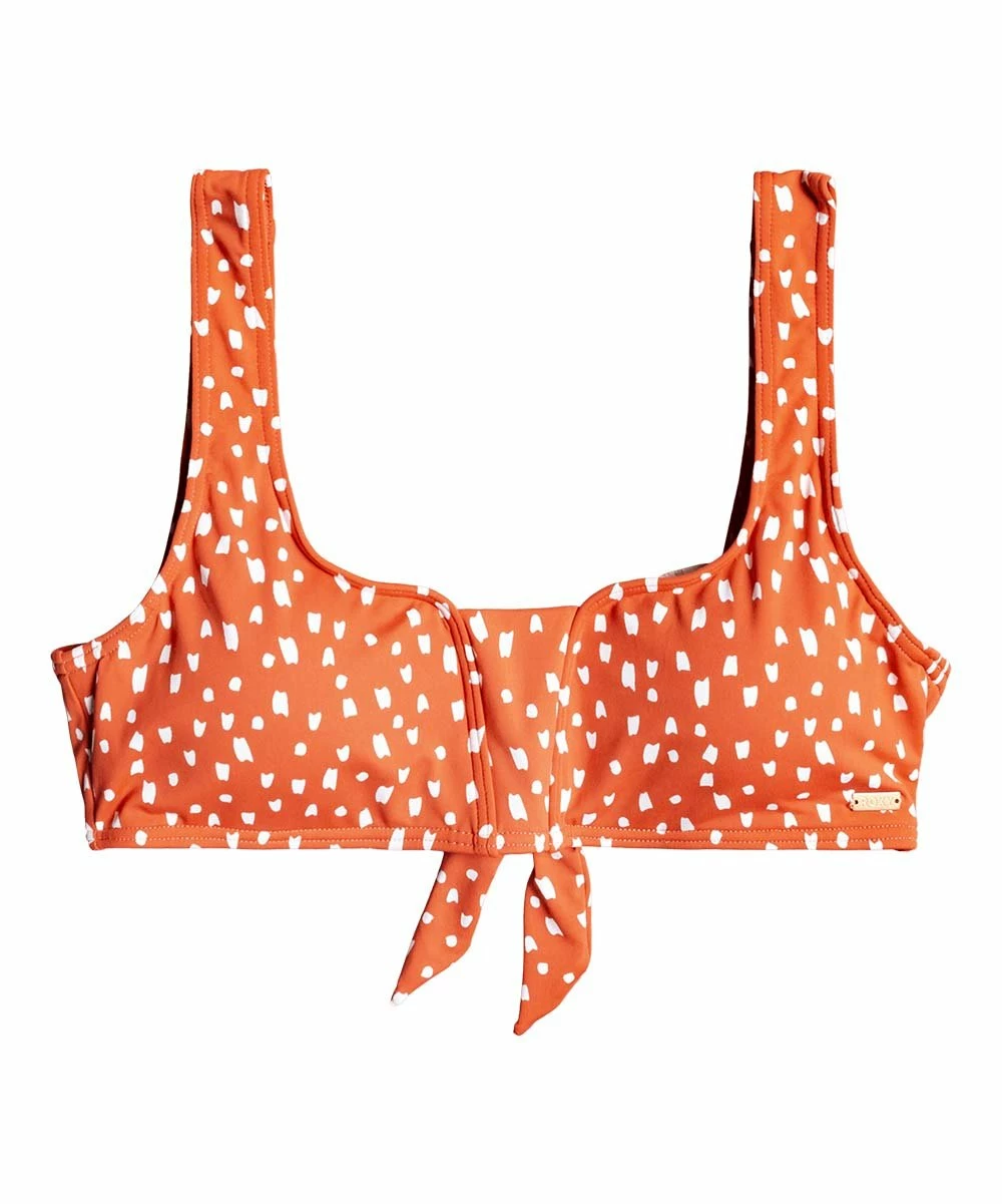 Top 10 👍 Roxy Ginger Spice New Dot Tie-Back Bralette 👙 Bikini Top - Juniors 🛒 5 Top 10 👍 Roxy Ginger Spice New Dot Tie-Back Bralette 👙 Bikini Top - Juniors 🛒 - Image 5
