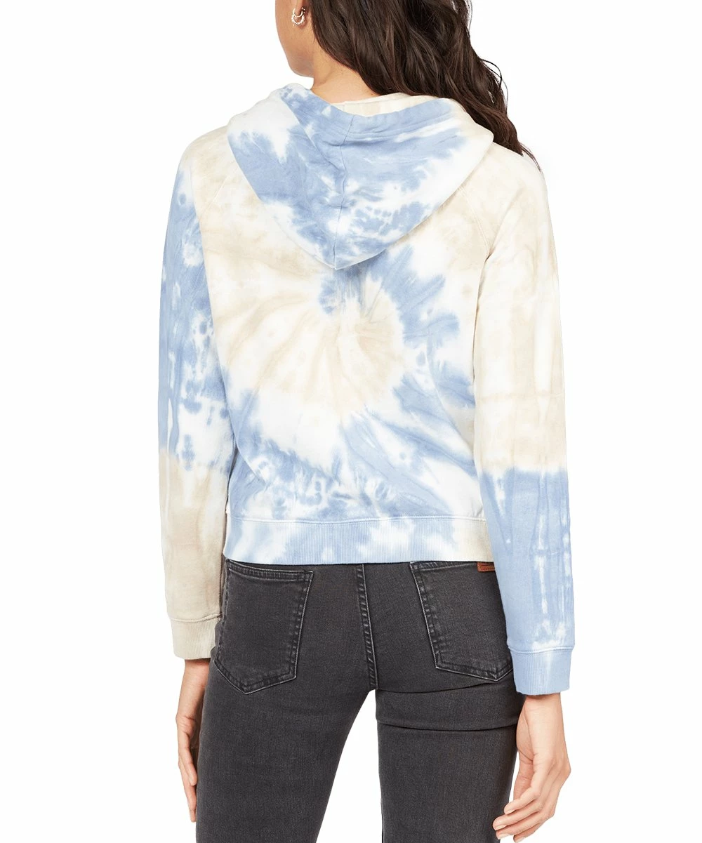 Promo 💯 Roxy Lavender Lustre Tie-Dye Zip-Up Hoodie - Juniors 🎁 3 Promo 💯 Roxy Lavender Lustre Tie-Dye Zip-Up Hoodie - Juniors 🎁 - Image 3