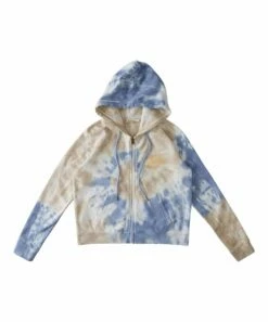 Promo 💯 Roxy Lavender Lustre Tie-Dye Zip-Up Hoodie - Juniors 🎁 8 Promo 💯 Roxy Lavender Lustre Tie-Dye Zip-Up Hoodie - Juniors 🎁 -Hot Sale Roxy Shop zu101873573 alt 2 tm1638985310
