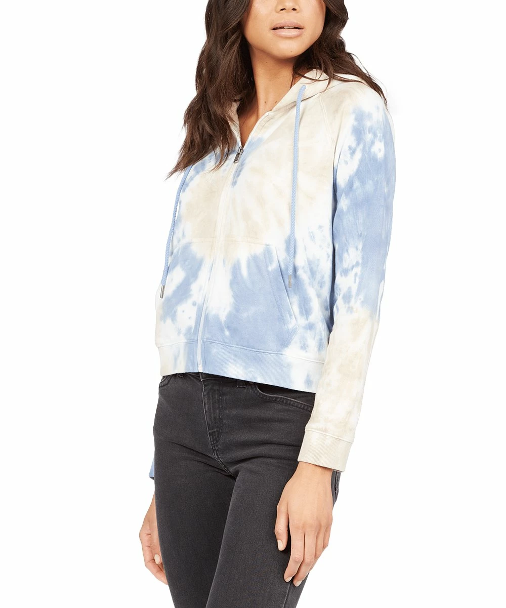 Promo 💯 Roxy Lavender Lustre Tie-Dye Zip-Up Hoodie - Juniors 🎁 2 Promo 💯 Roxy Lavender Lustre Tie-Dye Zip-Up Hoodie - Juniors 🎁 - Image 2