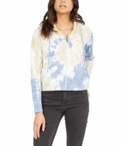 Promo ๐ฏ Roxy Lavender Lustre Tie-Dye Zip-Up Hoodie - Juniors ๐