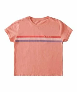 Best reviews of 🎉 Roxy Salmon Rose Stripe Tee - 👧 Girls 👏