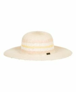 Flash Sale ✨ Roxy Natural Colors Of Sunset Straw Panama Hat 😉