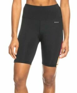 Discount ⭐ Roxy Anthracite Keep Loving Love Bike Shorts - Juniors 💯 -Hot Sale Roxy Shop zu105572526 alt 3 tm1653328413