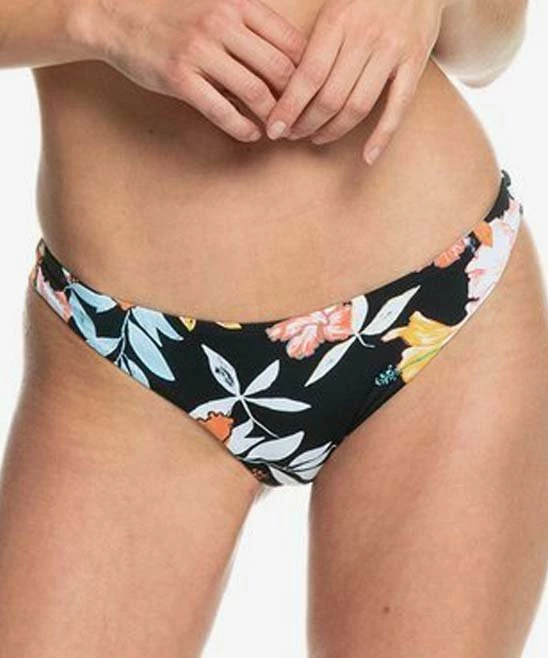 Cheap 😉 Roxy Anthracite Island Beach Classics Cheeky 👙 Bikini Bottoms - Juniors 💯 3 Cheap 😉 Roxy Anthracite Island Beach Classics Cheeky 👙 Bikini Bottoms - Juniors 💯 - Image 3