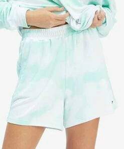 Best deal ๐ Roxy Brook Green Tie-Dye Lounge Life Sweatshorts - Juniors ๐ฏ