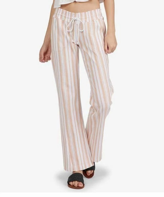 Brand new ❤️ Roxy Toast Paradise Oceanside Stripe Flare Pants - Juniors ✔️ 2 Brand new ❤️ Roxy Toast Paradise Oceanside Stripe Flare Pants - Juniors ✔️ - Image 2