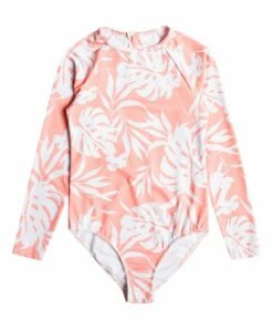 Flash Sale ✔️ Roxy Desert Flowers Addict Long-Sleeve Rashguard - 👧 Girls 🎁