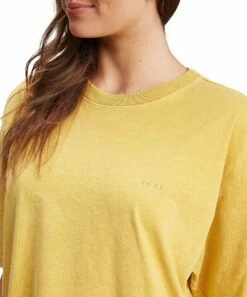 Promo 💯 Roxy Ochre Oversize 🏄 Surfing Babe Tee - Juniors ✔️ -Hot Sale Roxy Shop zu105581789 alt 2 tm1657287529