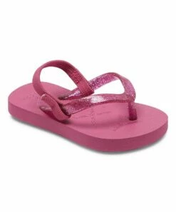 Hot Sale 👏 Roxy Pink Viva Sparkle 🩴 Sandal - 👧 Girls ✨