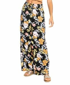 Top 10 ๐ Roxy Anthracite Island Vibes Flare Pants - Juniors โค๏ธ