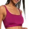 Discount 👍 Roxy Boysenberry Feel Like Me Sports Bra 🌟