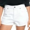 Coupon 🎉 Roxy Off-White Call Me Back Denim Shorts - Juniors ✨
