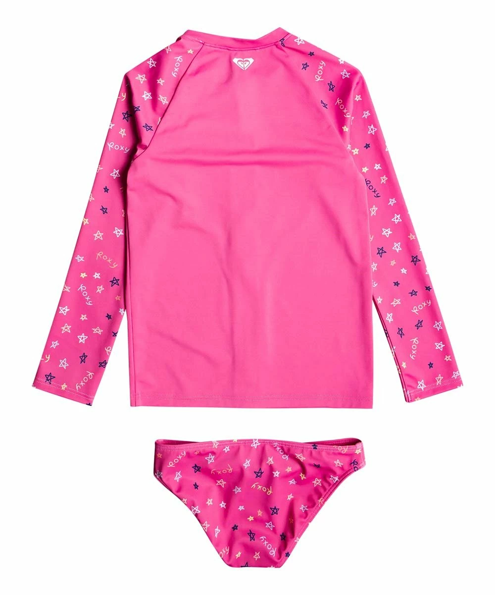 Best Pirce ๐งจ Roxy Pink Guava Tiny Stars Long-Sleeve Rashguard - Toddler & ๐ง Girls โ๏ธ 2 Best Pirce ๐งจ Roxy Pink Guava Tiny Stars Long-Sleeve Rashguard - Toddler & ๐ง Girls โ๏ธ - Image 2