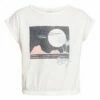 Buy 🌟 Roxy Snow White Everything I Want Elasticated Crewneck Tee - 👧 Girls 🥰