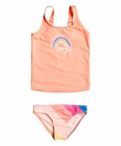 Flash Sale 😍 Roxy Regatta Touch Of Rainbow Tankini - Toddler 🎁