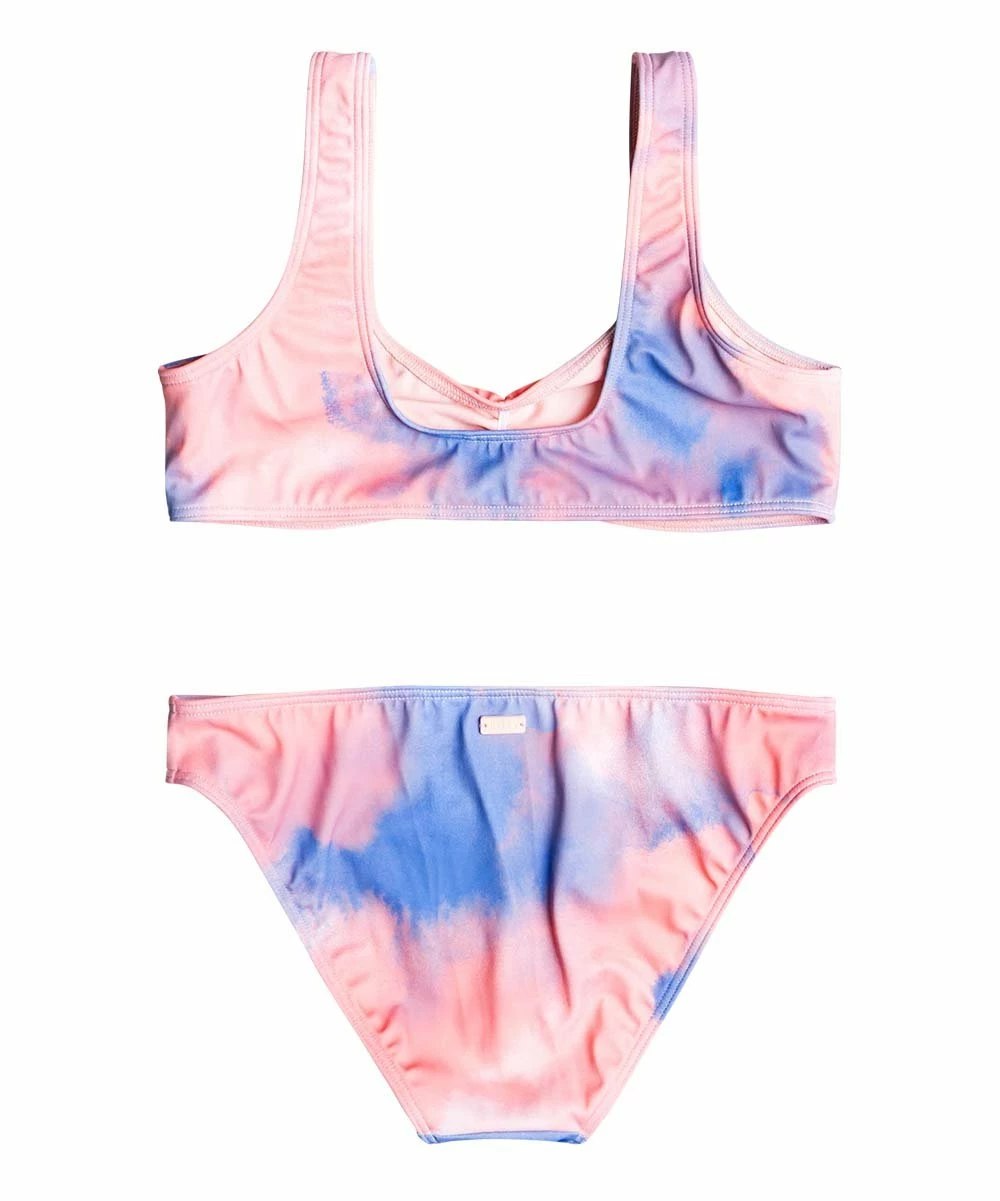 Cheapest ❤️ Roxy Tropical Peach Malibu Story Bralette 👙 Bikini - 👧 Girls 🔥 2 Cheapest ❤️ Roxy Tropical Peach Malibu Story Bralette 👙 Bikini - 👧 Girls 🔥 - Image 2