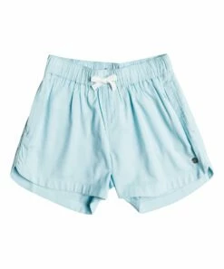 Deals 🧨 Roxy Cool Blue Una Mattina Dolphin-Hem Shorts - 👧 Girls 😀