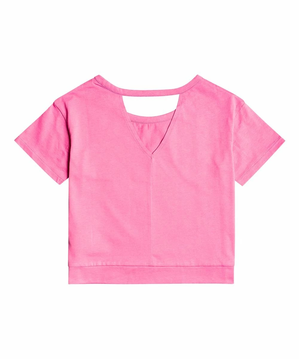 New ๐งจ Roxy Pink Guava Before The Storm V-Back Tee - ๐ง Girls โ๏ธ 2 New ๐งจ Roxy Pink Guava Before The Storm V-Back Tee - ๐ง Girls โ๏ธ - Image 2