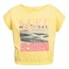 Outlet 🔔 Roxy Sunshine Everything I Want Elasticated Crewneck Tee - 👧 Girls 🥰
