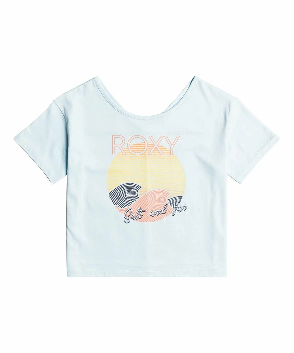 Best reviews of 🛒 Roxy Cool Blue We Can't Stop Deep V-Backline Tee - 👧 Girls ✨ 1 Best reviews of 🛒 Roxy Cool Blue We Can't Stop Deep V-Backline Tee - 👧 Girls ✨