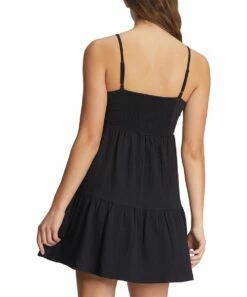 Best Sale 😍 Roxy Anthracite Button-Accent Sleeveless Beach Hangs Tiered 👗 Dress - Juniors 😉 9 Best Sale 😍 Roxy Anthracite Button-Accent Sleeveless Beach Hangs Tiered 👗 Dress - Juniors 😉 -Hot Sale Roxy Shop zu106632885 alt 5 tm1657032590