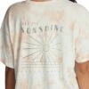 Wholesale 🤩 Roxy Peach Bud Tie-Dye 'Feel The Sunshine' Tee - Juniors ❤️