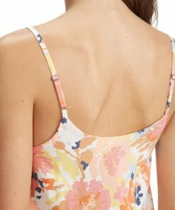 Outlet 😉 Roxy Snow White & Orange Floral Lace-Up Be Right Back Sleeveless 👗 Dress - Juniors 🥰 7 Outlet 😉 Roxy Snow White & Orange Floral Lace-Up Be Right Back Sleeveless 👗 Dress - Juniors 🥰 -Hot Sale Roxy Shop zu106637068 alt 4 tm1657287674