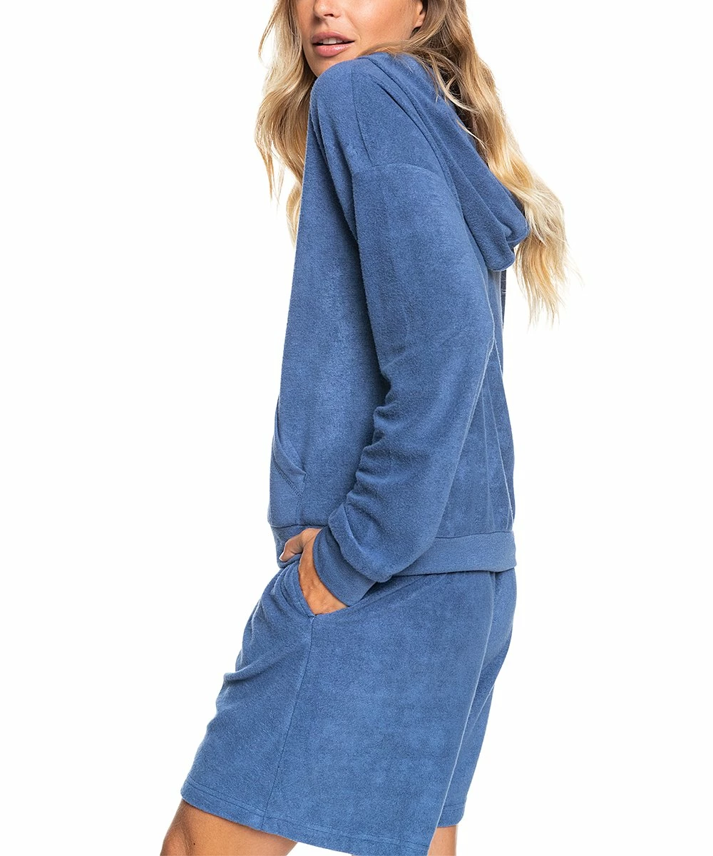 Best reviews of 👍 Roxy Bijou Blue V-Neck Soft Focus Hoodie - Juniors ✨ 2 Best reviews of 👍 Roxy Bijou Blue V-Neck Soft Focus Hoodie - Juniors ✨ - Image 2