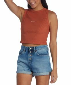 Buy 🔥 Roxy Toasted Nut 'Roxy' Tank - Juniors 💯