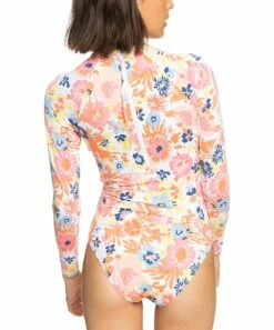 Wholesale ๐ฅ Roxy Bright White & Pink Floral Long-Sleeve One-Piece - Juniors ๐ฅฐ 6 Wholesale ๐ฅ Roxy Bright White & Pink Floral Long-Sleeve One-Piece - Juniors ๐ฅฐ -Hot Sale Roxy Shop zu106648390 alt 2 tm1657287875