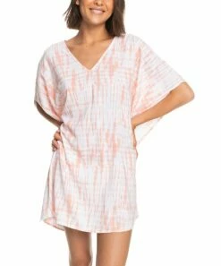 Outlet โญ Roxy Peach Bud Tie-Dye Not Anyone Cover-Up - Juniors ๐