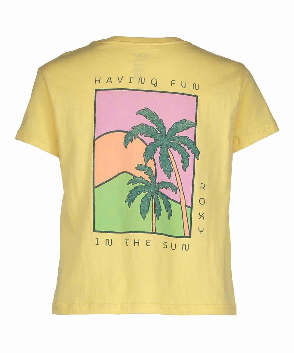 Buy ⌛ Roxy Sun 'Having Fun' Palms Tee - 👧 Girls 👍 2 Buy ⌛ Roxy Sun 'Having Fun' Palms Tee - 👧 Girls 👍 - Image 2