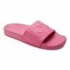 Promo 🧨 Roxy Pink 'Roxy' Ornate Embossed Slide - 👩 Women ✔️