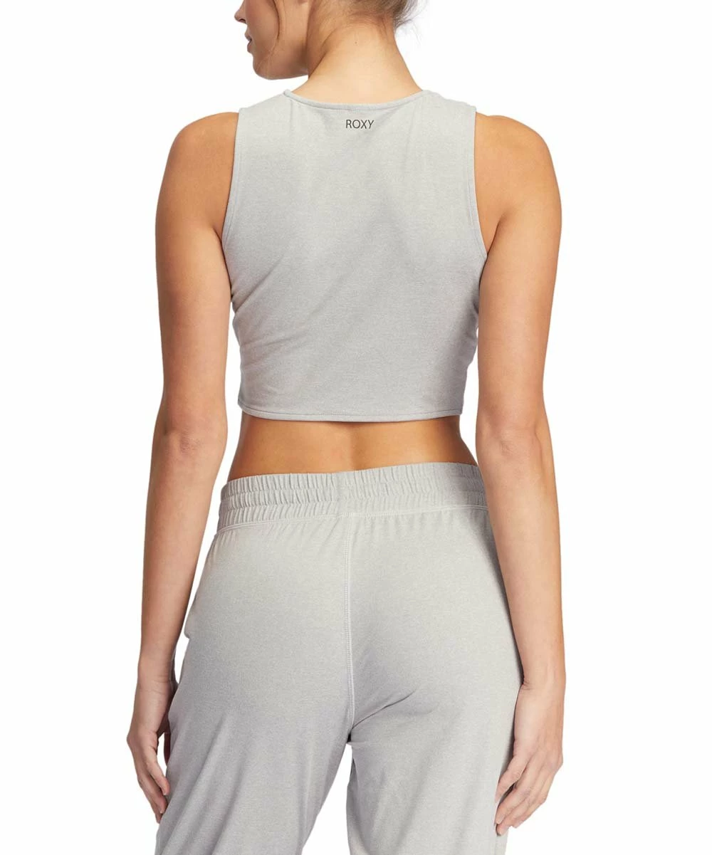 Buy ๐ Roxy Heritage Heather Twist-Hem Sun Might Shine Crop Top - Juniors ๐ 4 Buy ๐ Roxy Heritage Heather Twist-Hem Sun Might Shine Crop Top - Juniors ๐ - Image 4