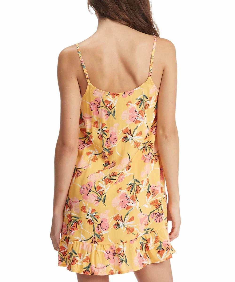 Wholesale 😍 Roxy Chamois Pressed Floral Be Right Back Sleeveless 👗 Dress - Juniors ❤️ 4 Wholesale 😍 Roxy Chamois Pressed Floral Be Right Back Sleeveless 👗 Dress - Juniors ❤️ - Image 4