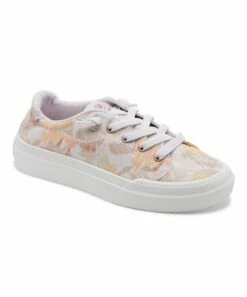 Coupon ๐งจ Roxy White & Dusty Orange Roxy Rae ๐ Sneaker - ๐ฉ Women ๐ฏ