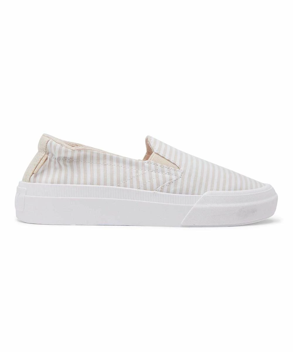 Cheapest โ๏ธ Roxy Tan Pinstripe Roxy Rae Slip-On ๐ Sneaker - ๐ฉ Women ๐ 2 Cheapest โ๏ธ Roxy Tan Pinstripe Roxy Rae Slip-On ๐ Sneaker - ๐ฉ Women ๐ - Image 2