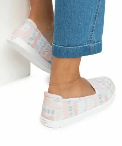 Outlet 🎁 Roxy Blush Tie-Dye Minnow Slip-on 👟 Sneaker - 👩 Women 😉 -Hot Sale Roxy Shop zu108142970 alt 3 tm1664821113