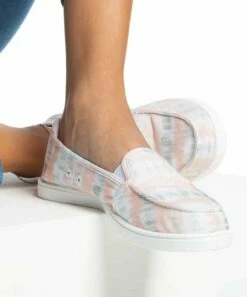 Outlet 🎁 Roxy Blush Tie-Dye Minnow Slip-on 👟 Sneaker - 👩 Women 😉 -Hot Sale Roxy Shop zu108142970 alt 4 tm1664821113
