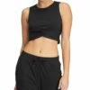 Top 10 🛒 Roxy Anthracite Twist-Hem Sun Might Shine Crop Top - Juniors 👍