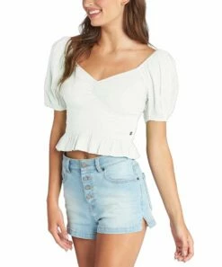 Buy ๐ Roxy Snow White Life Mirage Puff-Sleeve Top - Juniors โจ 8 Buy ๐ Roxy Snow White Life Mirage Puff-Sleeve Top - Juniors โจ -Hot Sale Roxy Shop zu108146188 alt 2 tm1664821235