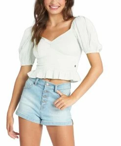 Buy ๐ Roxy Snow White Life Mirage Puff-Sleeve Top - Juniors โจ 7 Buy ๐ Roxy Snow White Life Mirage Puff-Sleeve Top - Juniors โจ -Hot Sale Roxy Shop zu108146188 alt 4 tm1664821235