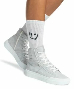 Top 10 ๐ฅ Roxy Light Gray Spotted Roxy Rae High-Top ๐ Sneaker - ๐ฉ Women ๐คฉ